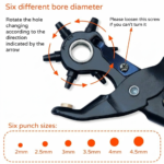 Leather Hole Punch Plier for Belts, Bags & Watch Straps - Image 7